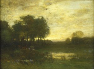Landschap door John Francis Murphy