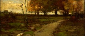 Landschap, ca. 1880-1890 door John Francis Murphy