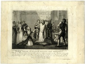 De laatste uren van Mary Stuart, Koningin van Schotland door John Francis Rigaud