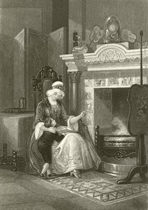 De moeder van Dr. Doddridge door John Franklin