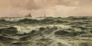Voor Folkestone, 1886 door John Fraser