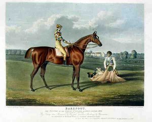 Barefoot, de winnaar van de Great St. Leger in Doncaster