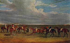 De St. Leger van 1828 door John Frederick Hering