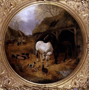 Boerderij door John Frederick Herring Jnr