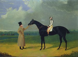 Jerry, Winnaar van de St. Leger 1824 door John Frederick Herring Senior