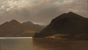 Lake George door John Frederick Kensett
