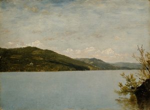 Lake George door John Frederick Kensett