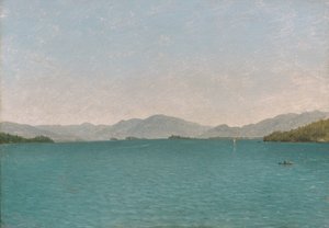 Lake George, Vrije Studie door John Frederick Kensett