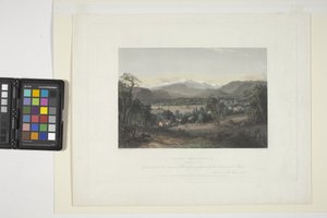 Mount Washington vanuit de vallei van Conway door John Frederick Kensett