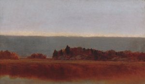 Zoutweide in oktober door John Frederick Kensett