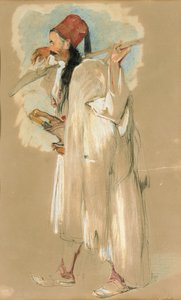 Een Suliote Krijger door John Frederick Lewis