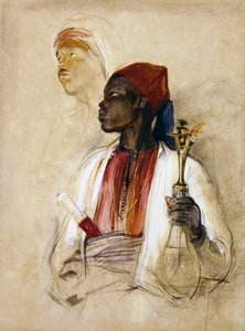Studie voor de pijproker, ca. 1856