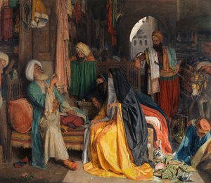 De twijfelachtige munt door John Frederick Lewis