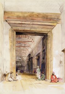De Grote Deur van de Moskee van Santa Sophia, Constantinopel