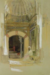 Graf van Bayazid I, Bursa, Turkije door John Frederick Lewis