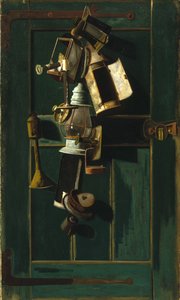 Deur met Lantaarns, ca. 1880