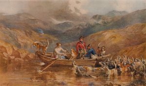 De Hoogland Veerboot, 1857