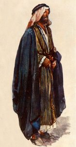 Arabische boer. Buurt van Jeruzalem, 1902