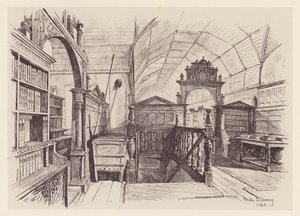 Merton Bibliotheek door John Fulleylove