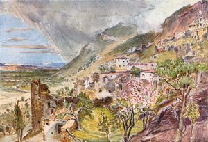 Mistra en de vallei van de Eurotas