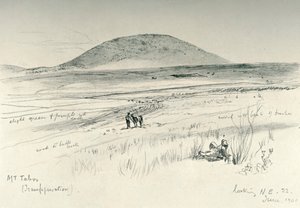 Berg Tabor, 1902 door John Fulleylove