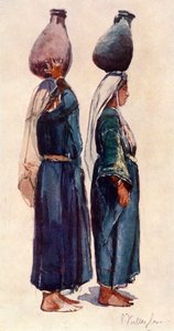 Studies van Syrische boerinnen, 1902