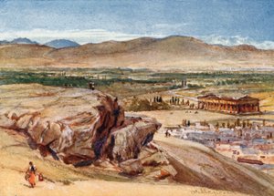 Het Areopagus en het Theseum door John Fulleylove