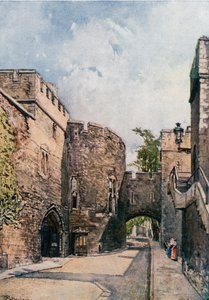 De Bloedige Toren en het Juwelenhuis (Wakefield Tower), kijkend naar het oosten door John Fulleylove