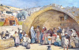 De Fontein van de Maagd in Nazareth