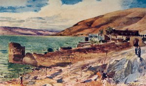 Het Meer van Galilea, Kijkend naar het Zuiden vanaf Tiberias