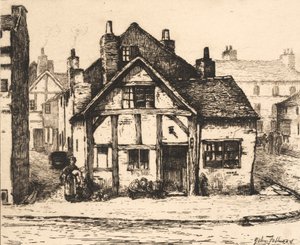Oud Huis, Salop Straat, Wolverhampton, uit 