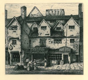 Oude Huizen, Digbeth, Walsall, uit 