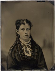 Portret van een Vrouw door John G. Ellinwood