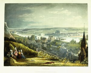 Een uitzicht op Vernon, 1821