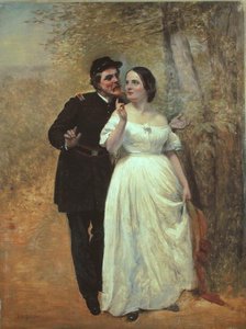 Verkering door John George Brown
