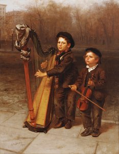 De kleine wandelaars