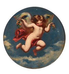 Puck - Snel door de bloem daar... (Act 2, Scene 2 - Een Midzomernachtsdroom) door John George Naish