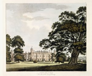Cobham Hall in Kent, 1800 door John George Wood