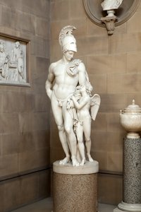 Mars ingehouden door Cupido