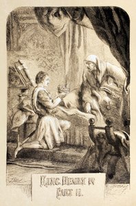 Henry IV, Deel II, 1890 door John Gilbert