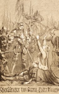 Henry VI, Deel III, 1890 door John Gilbert