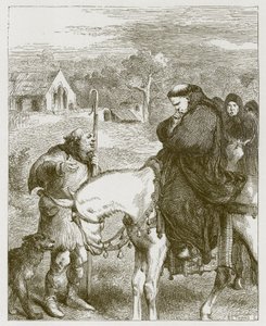 Koning Jan en de abt van Canterbury