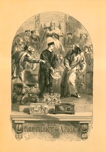 De koopman van Venetië door John Gilbert