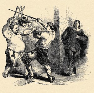 De Drie Musketiers door John Gilbert