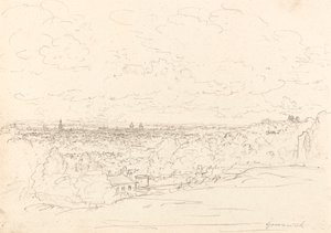 Ver Uitzicht op Greenwich door John Glover