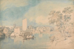 De Theems bij Isleworth