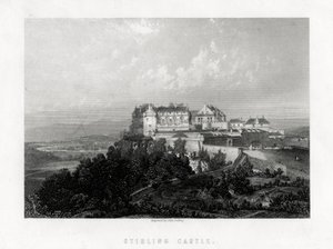 Kasteel Stirling, Schotland, 1883