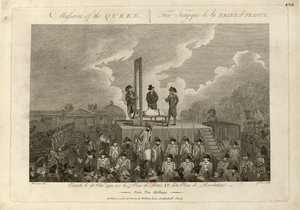 De Executie van Marie Antoinette op 16 Oktober 1793 door John Goldar