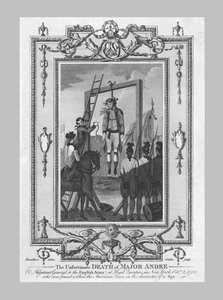 De ongelukkige dood van majoor Andre, 1780, 1790 door John Goldar