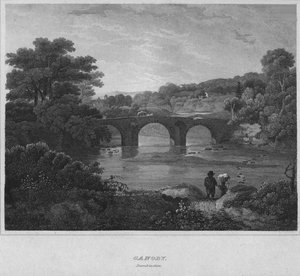 Canonbie, Dumfriesshire, 1814 door John Greig